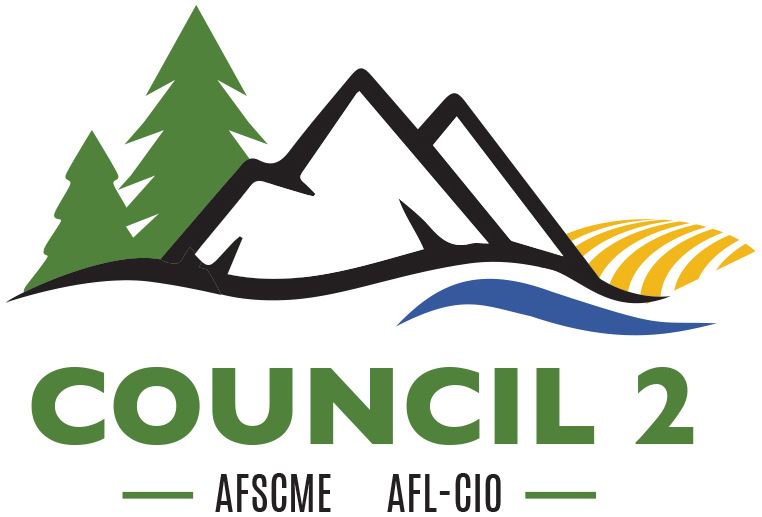 Logo for American Federation of State County and Municipal Employees, Council 2 