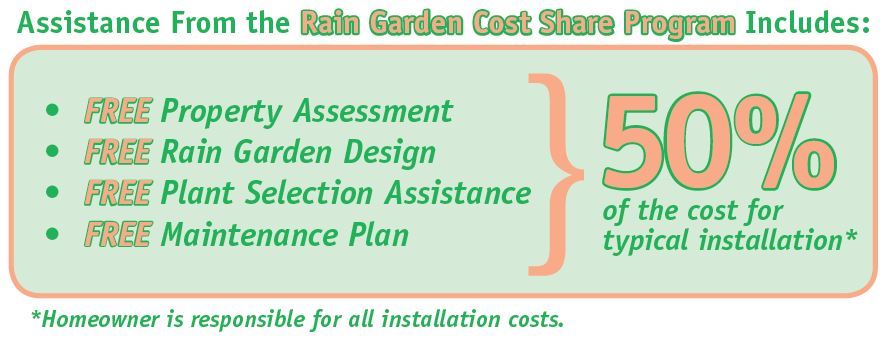 Rain Garden Cost Share Snippet Rain Garden Cost Share Snippet